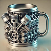 V8 Engine Stainless Steel Cup